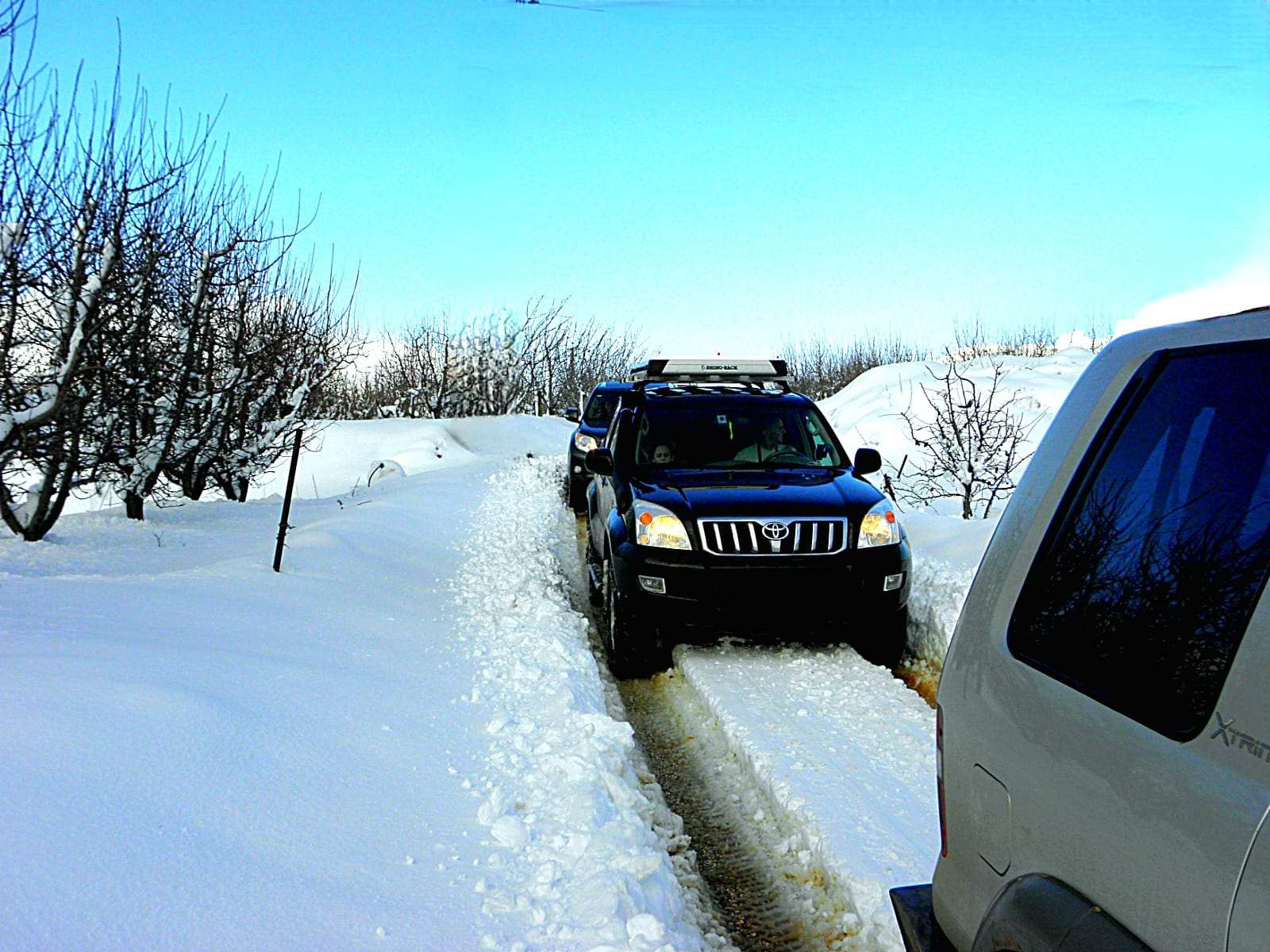 טיולי שלג בצפון מאסטר ג'יפ